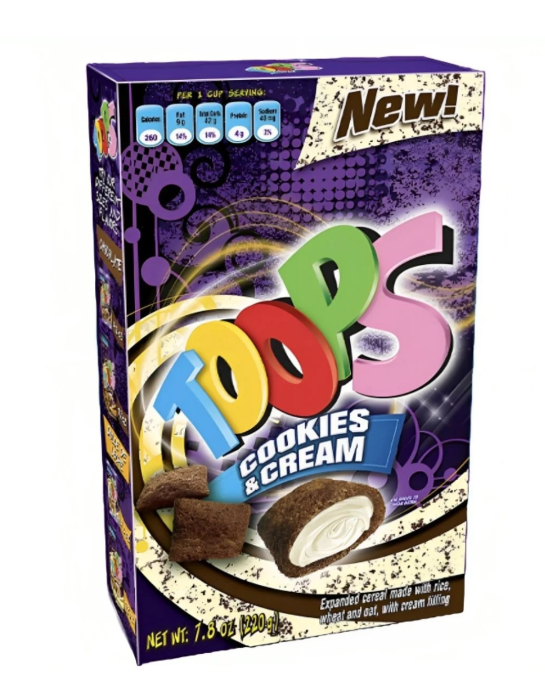 Toops Cookies & Cream 220g.